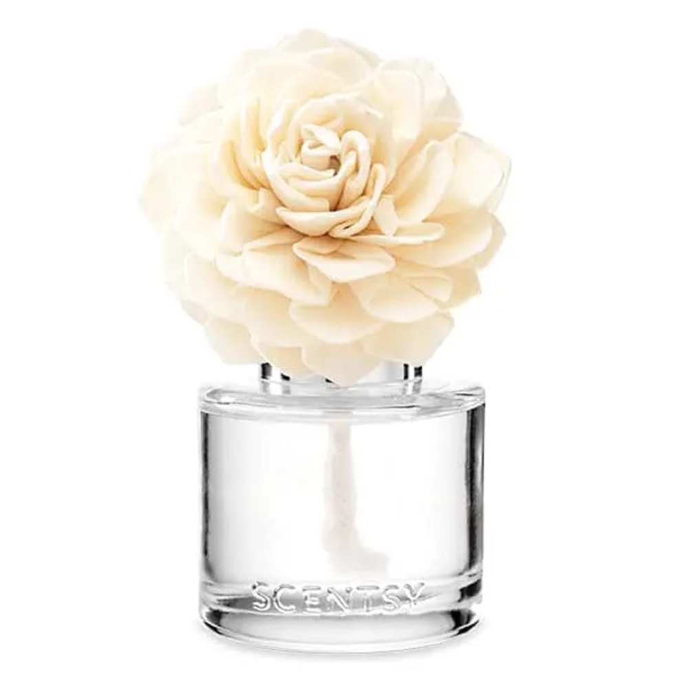 Scentsy Fragrance Flower Set of 4 in Dahlia Darling Flower Design, New in Box - Picture 6 of 7
